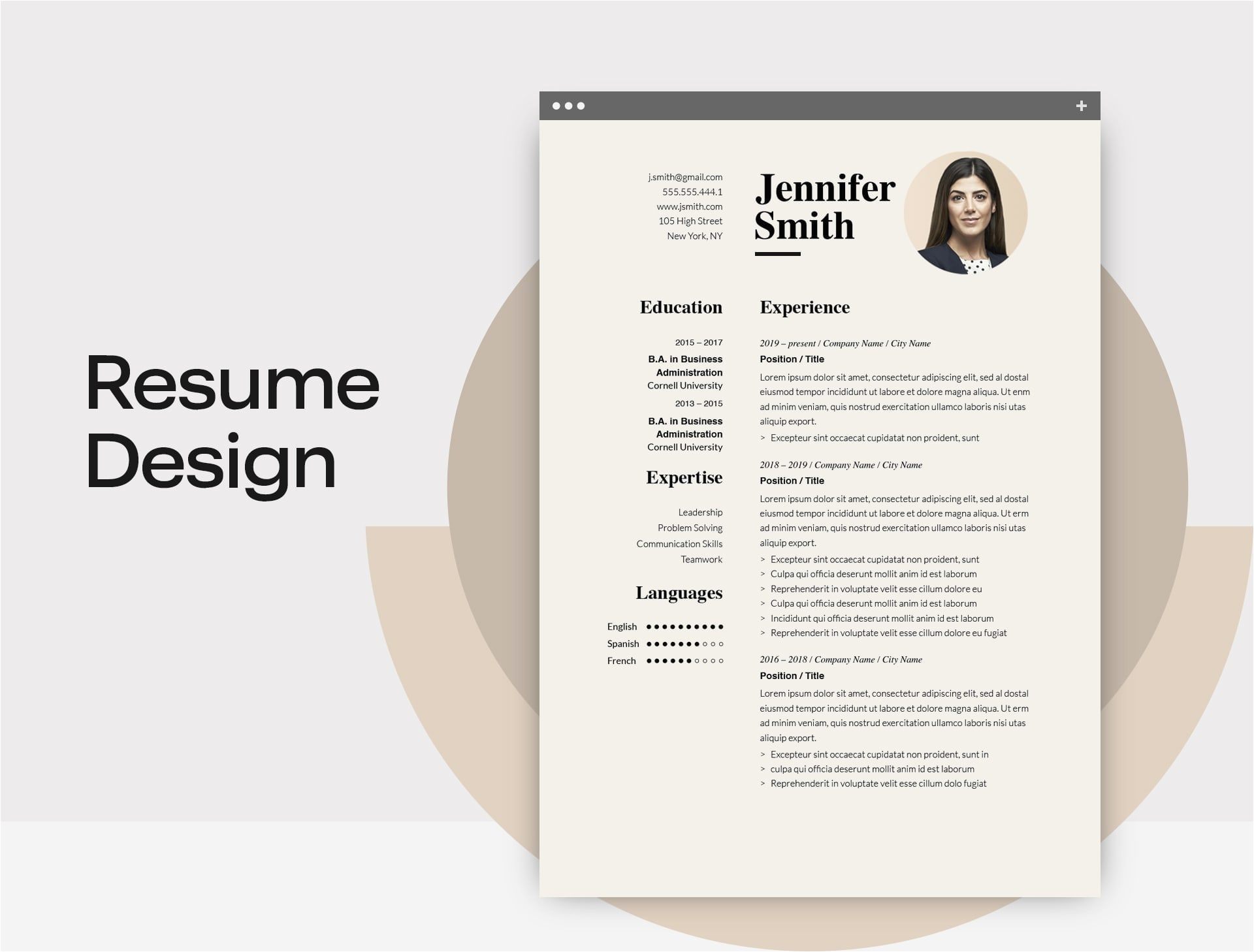 resume design 6 rules that will you hired