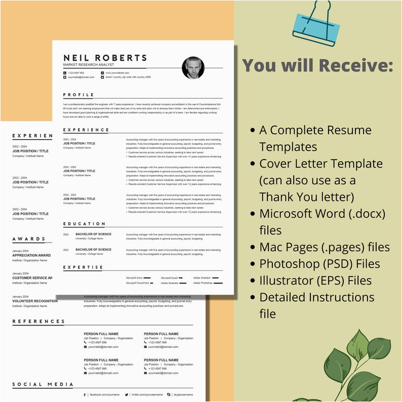 resume that will you hired template