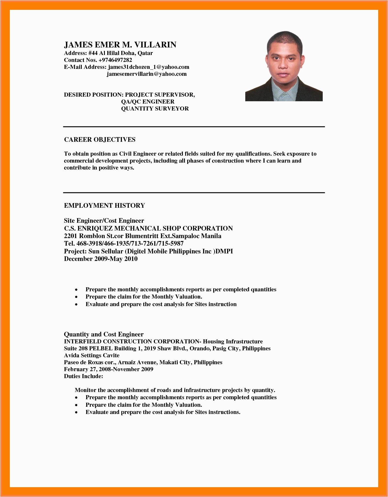 resume tips objective resume templates good career examples marketing for students best