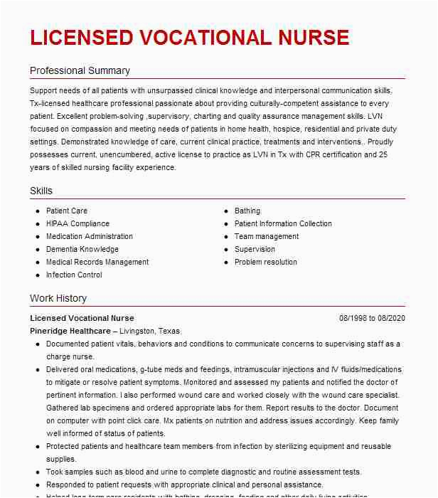 licensed vocational nurse 49a4d91aaa9641c5b149cb6a2f2e3847
