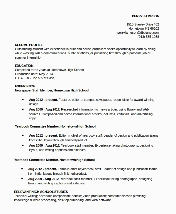 Academic Resume Template for Graduate School Free 9 Sample Graduate School Resume Templates In Pdf