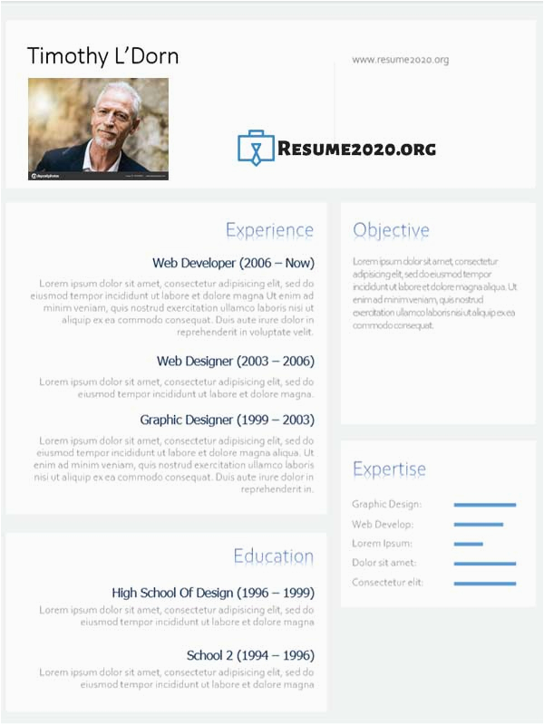 best resume templates 2020