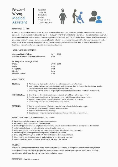student entry level medical assistant resume template 1030