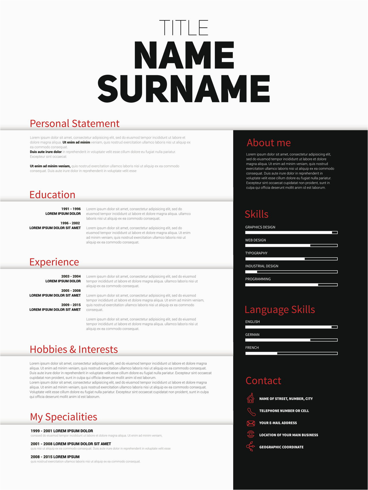 blank resume forms free printable resume templates
