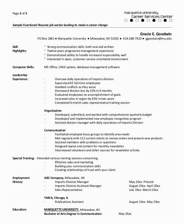 professional resume