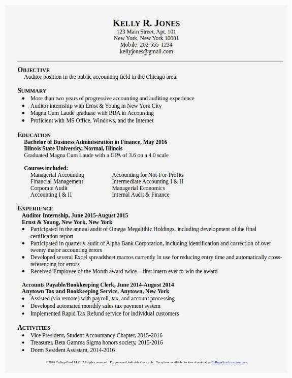 Free Resume Templates for Recent College Graduates Recent College Graduate Resume Examples astonishing Free