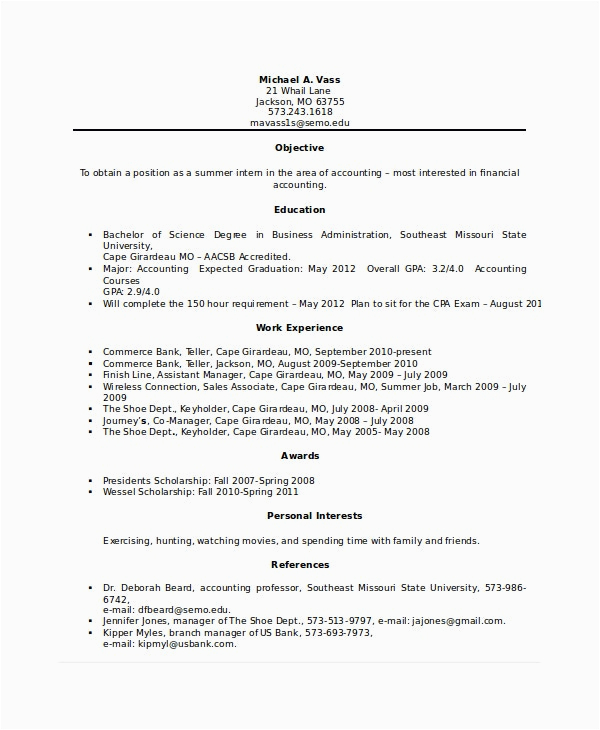 Sample Resume for Bank Teller with Experience Bank Teller Resume Template 5 Free Word Excel Pdf