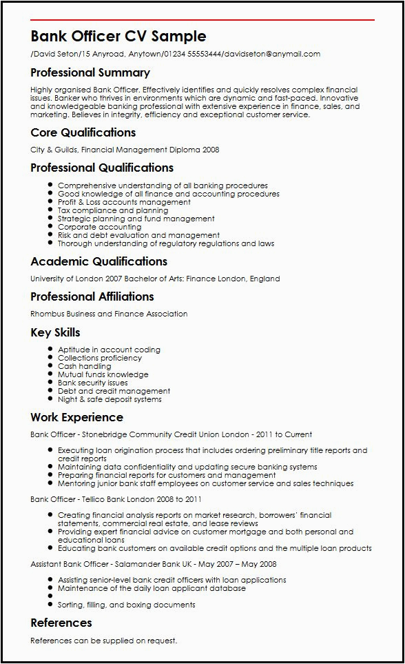 Sample Resume for Banking and Finance Fresh Graduate Sample Resume for Banking and Finance Fresh Graduate