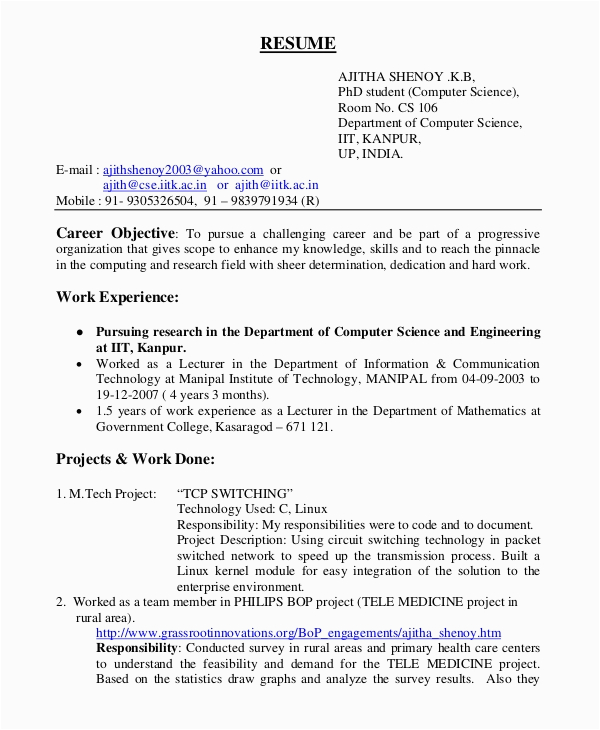 Sample Resume Objective for software Engineer Free 9 General Resume Objective Samples In Pdf