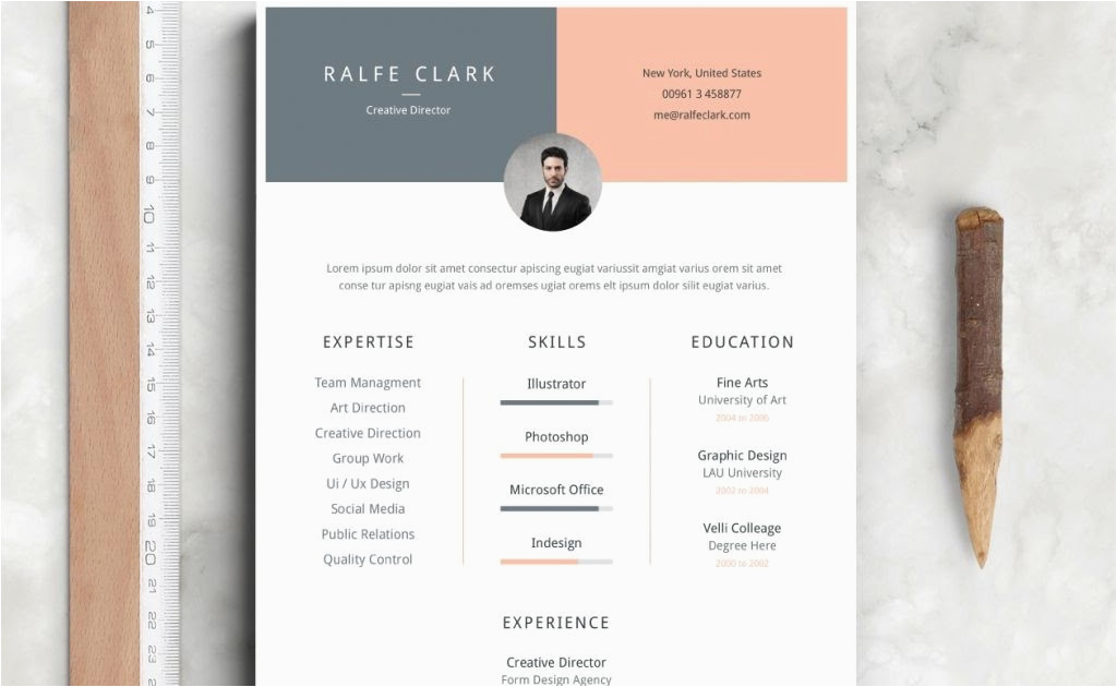 attractive resume templates free