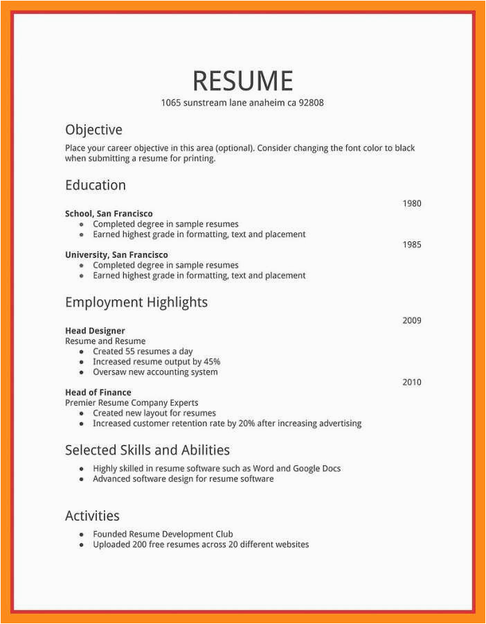 1702 resume help hobbies and interests