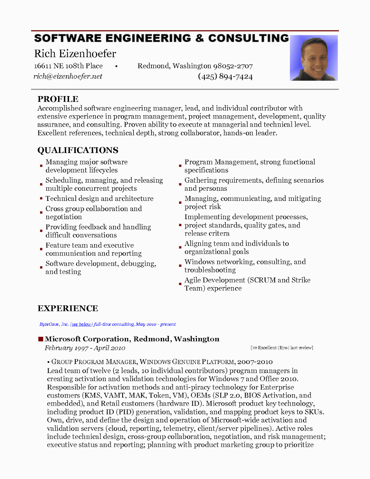 Resume Template for 2 Years Experience 2 Years Experience Resume Scribd India