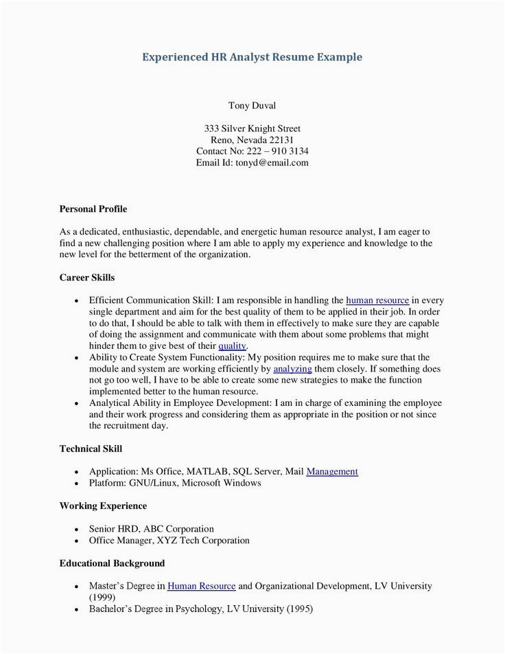 Sample Resume for Business Analyst with No Experience Business Analyst Resume with No Experience™