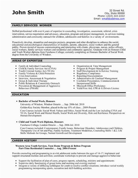 resume format for indian government job
