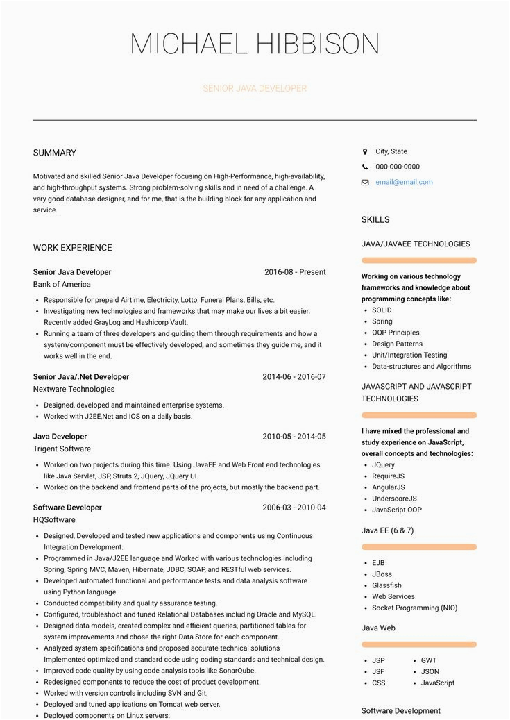 python developer resume for 2 years experience
