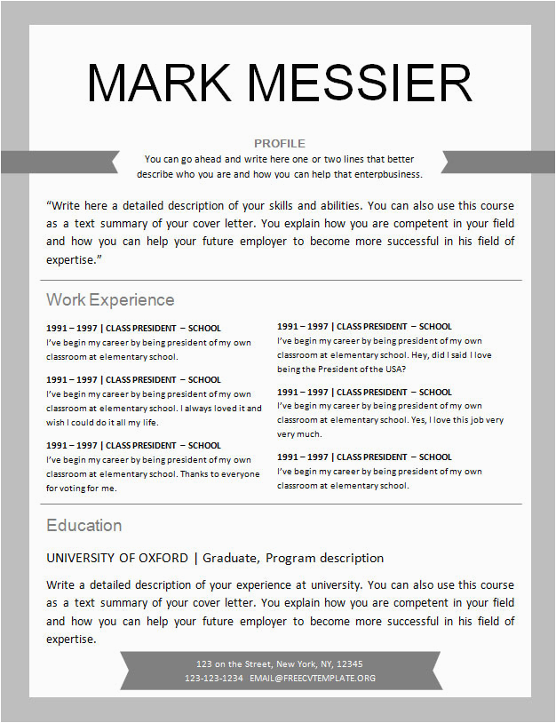 free resume template design 561 to 567