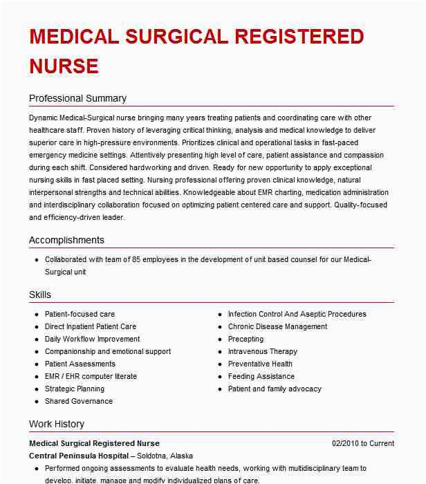 medical surgical registered nurse 4abc26d281fa d fa0133