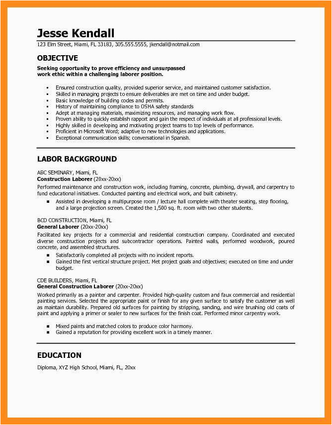 12 13 resume objectives for any position