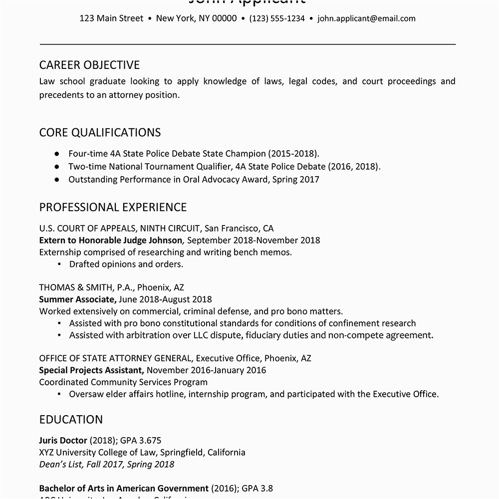 Sample Resume Objective for Summer Job √ 20 Summer Job Resume Objective