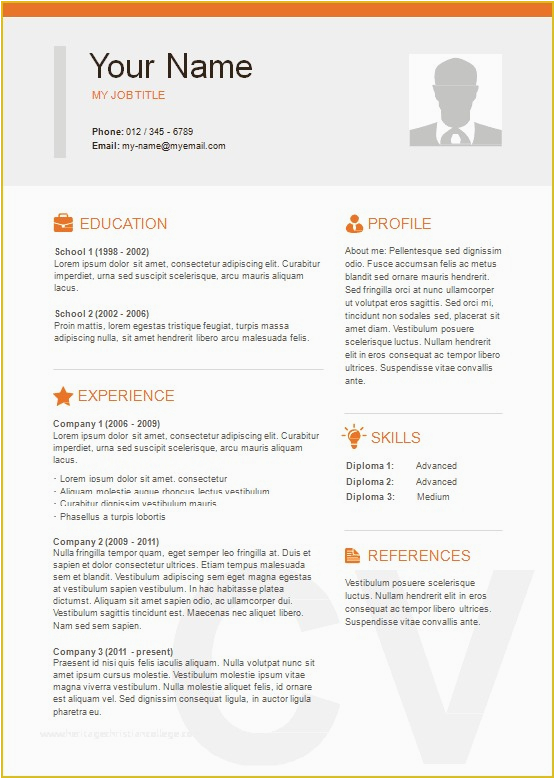 two column resume template word free of 10 best resume templates you can free ms word
