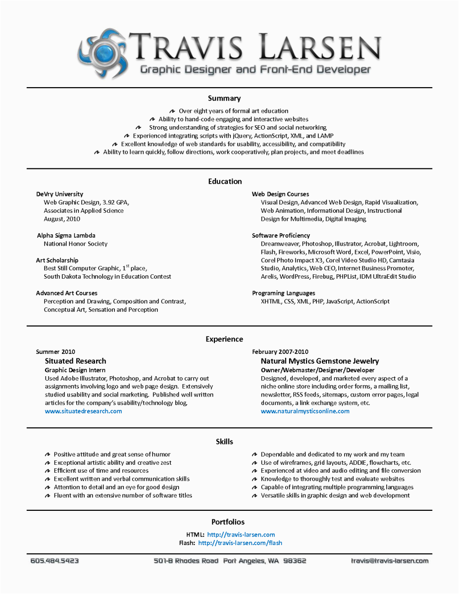 Web Developer Resume Sample for Freshers Resume Samples for Web Designer Fresher Than Fresh Seafood