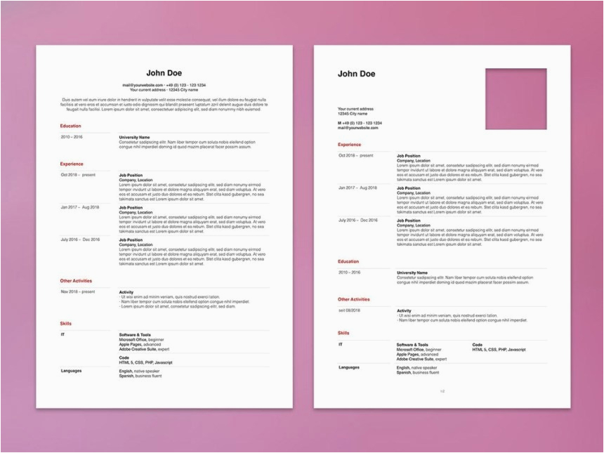 free apple pages resume template to help you your next job