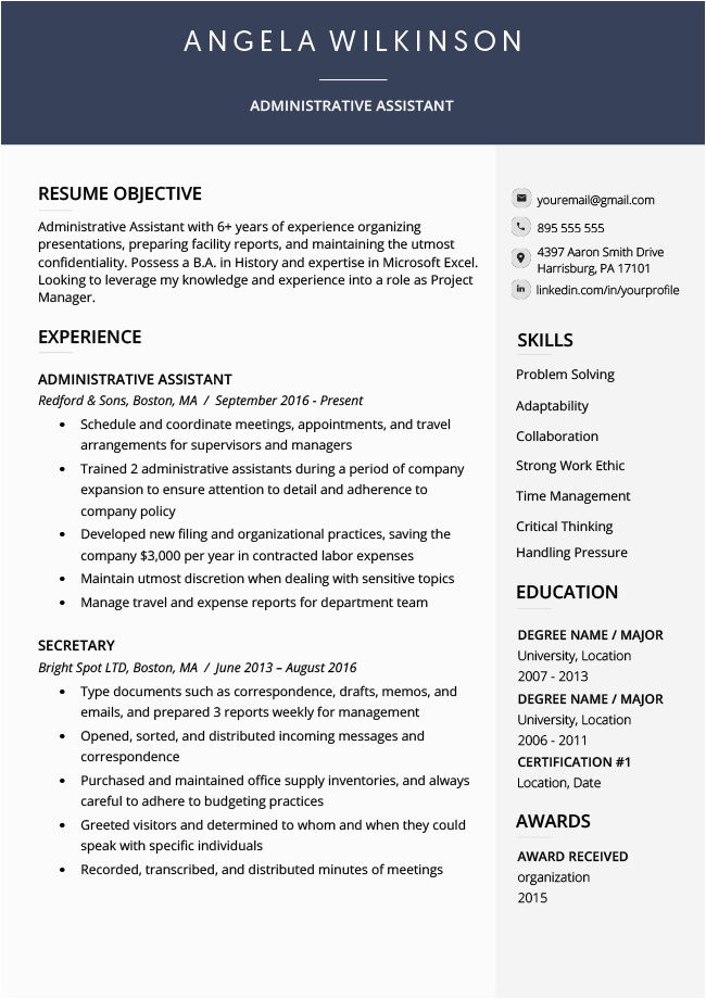 free 19 ats friendly resume template