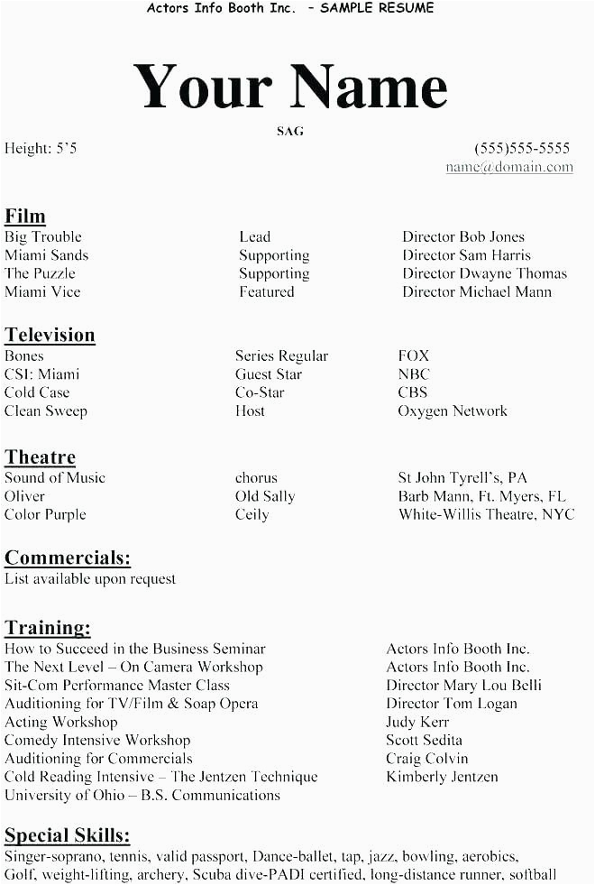 example actor resume sample resume for beginners impressive actors resume sample free acting resume template example actor actor resume no experience