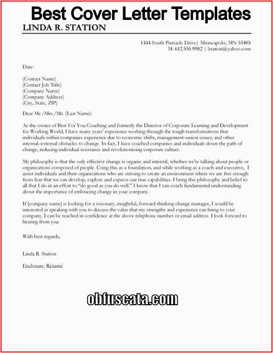 best cover letter templates 8397