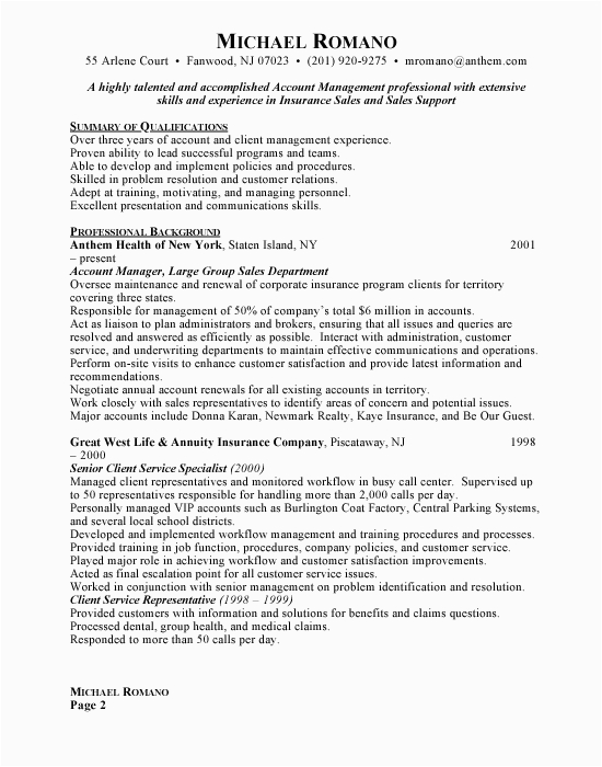 resume format for h1b application