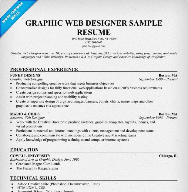 Web Designer Resume Sample for 2 Year Experience Web Designer Resume Sample for 2 Year Experience Best