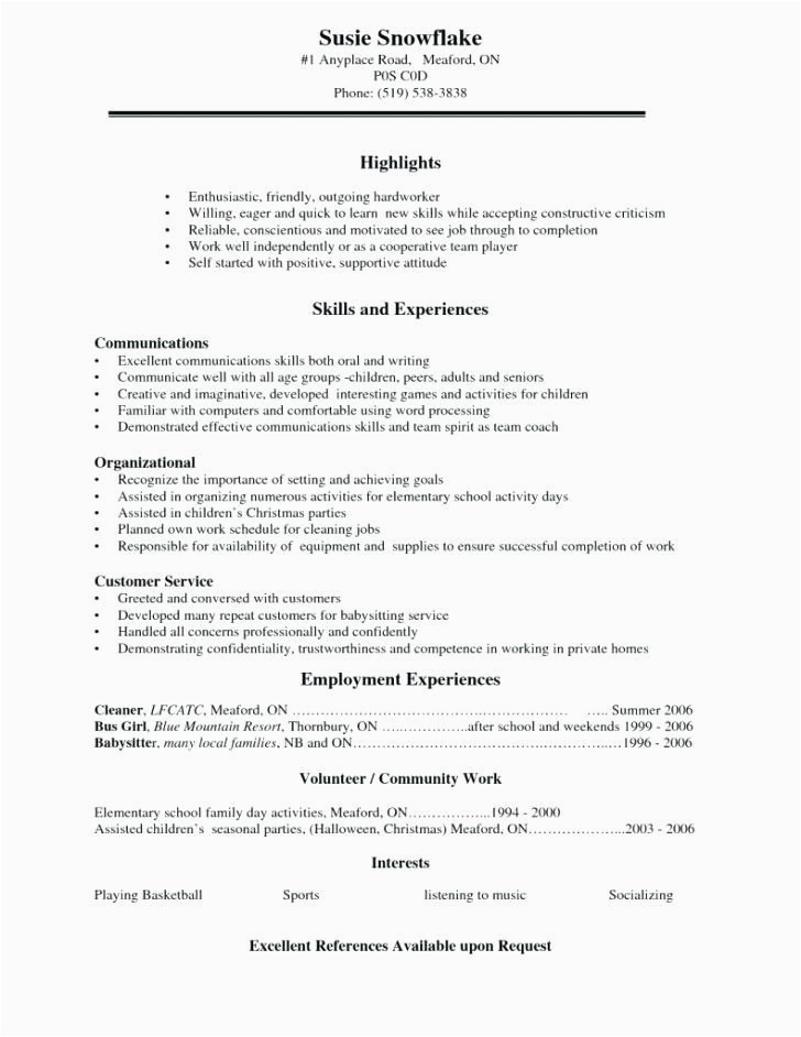 resumes for high school students of resume objective for high school student resume
