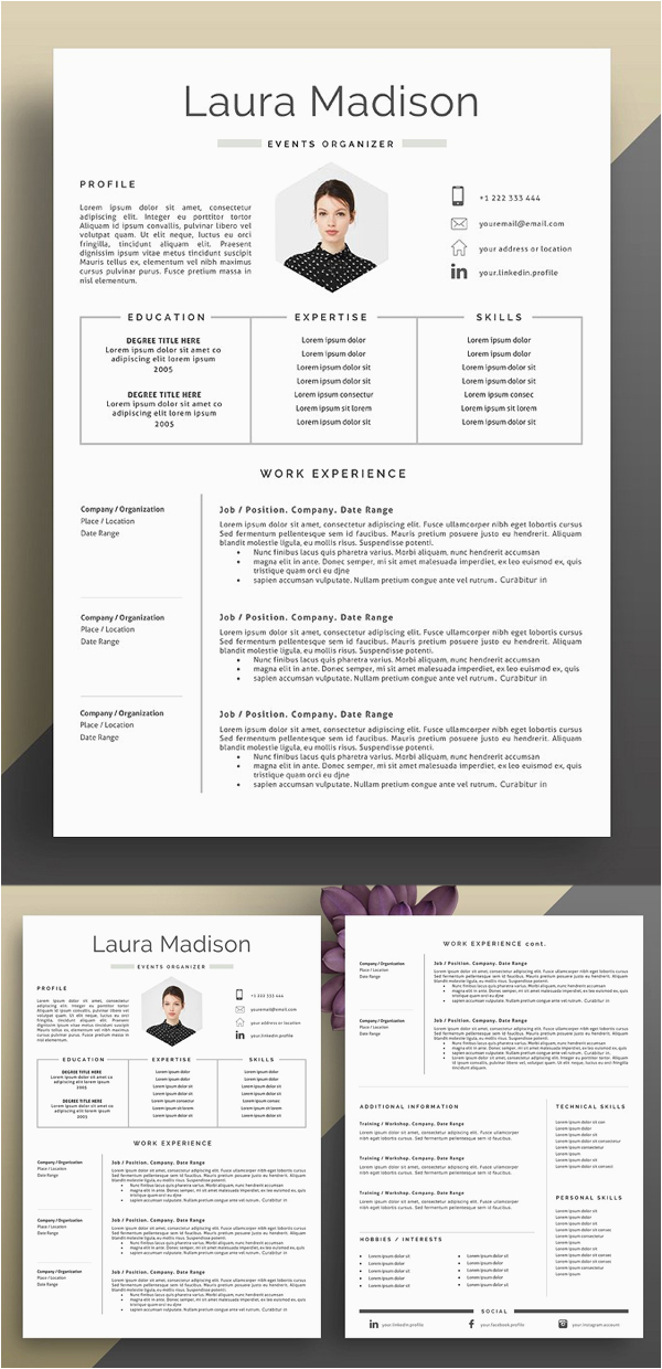 best minimal resume templates