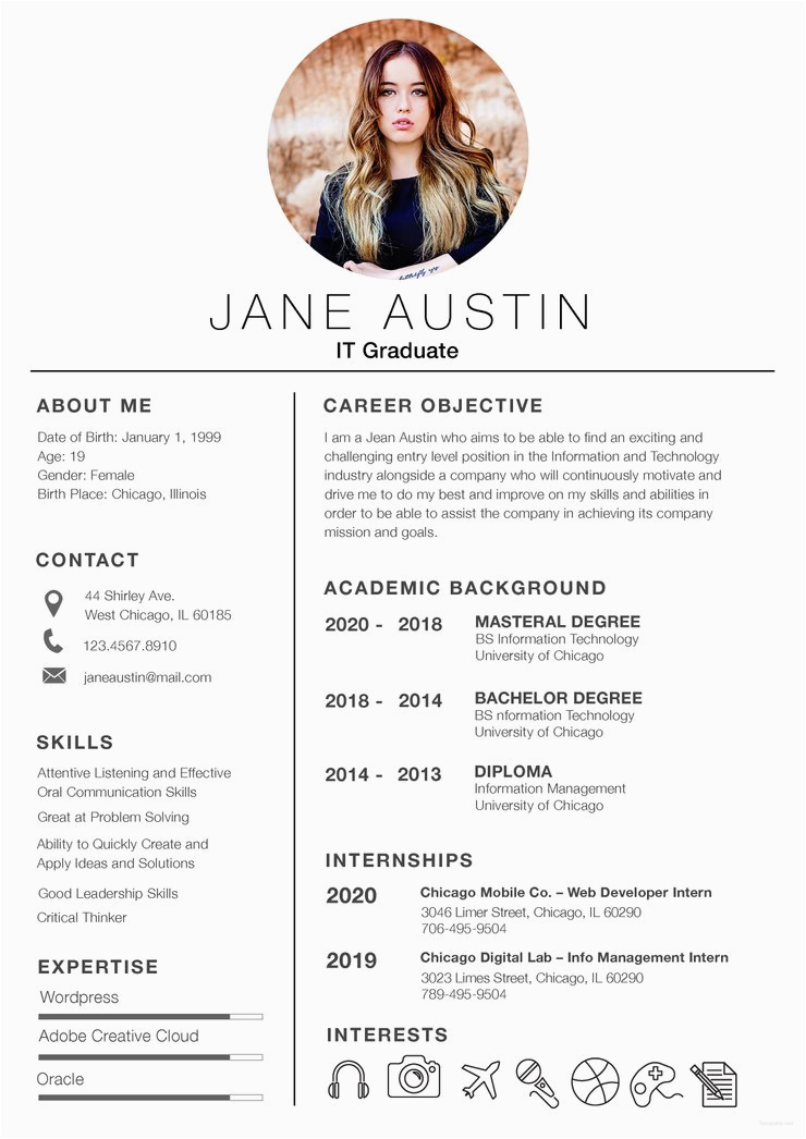 free basic fresher resume cv template in photoshop psd and microsoft word formats