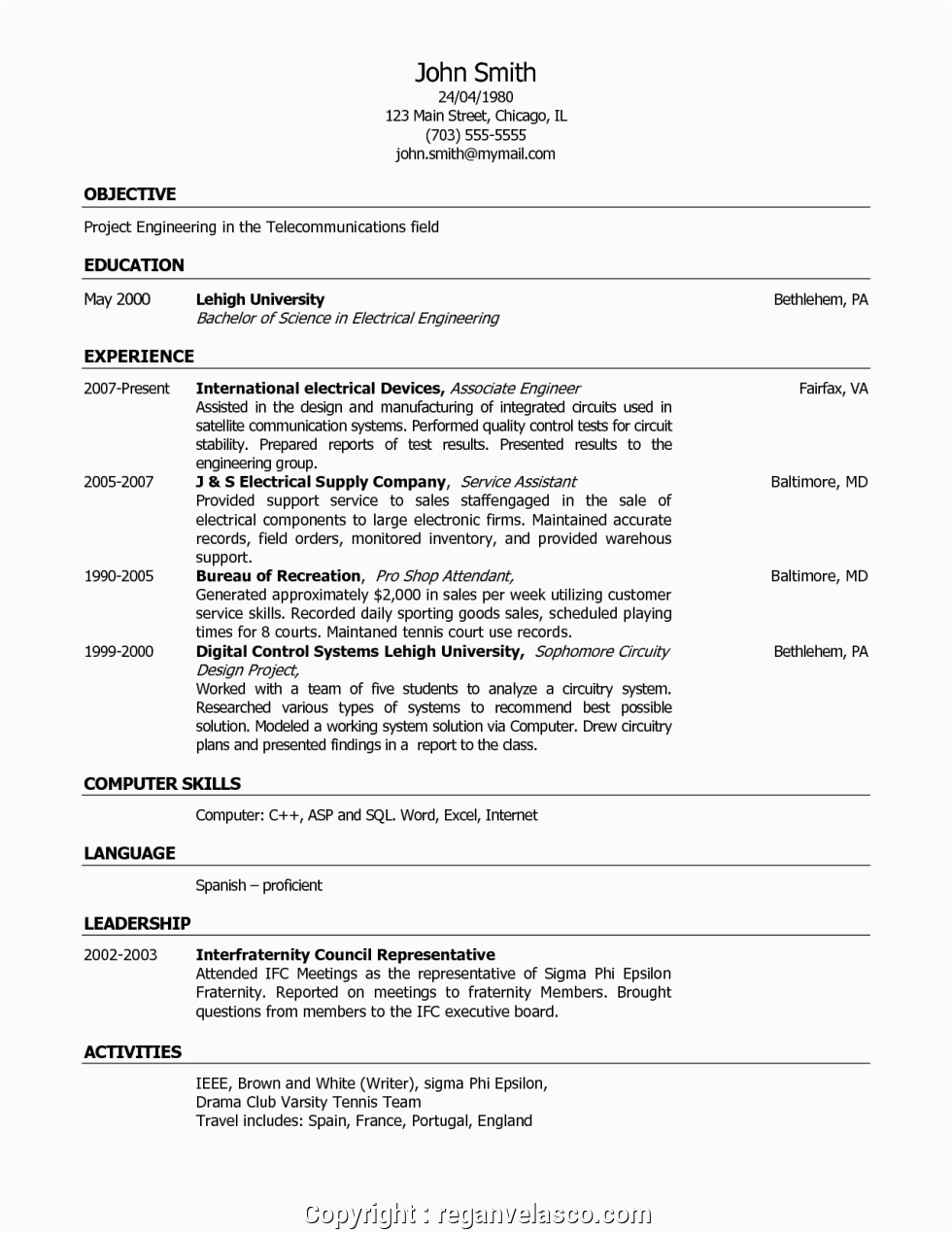 executive customer service resume template