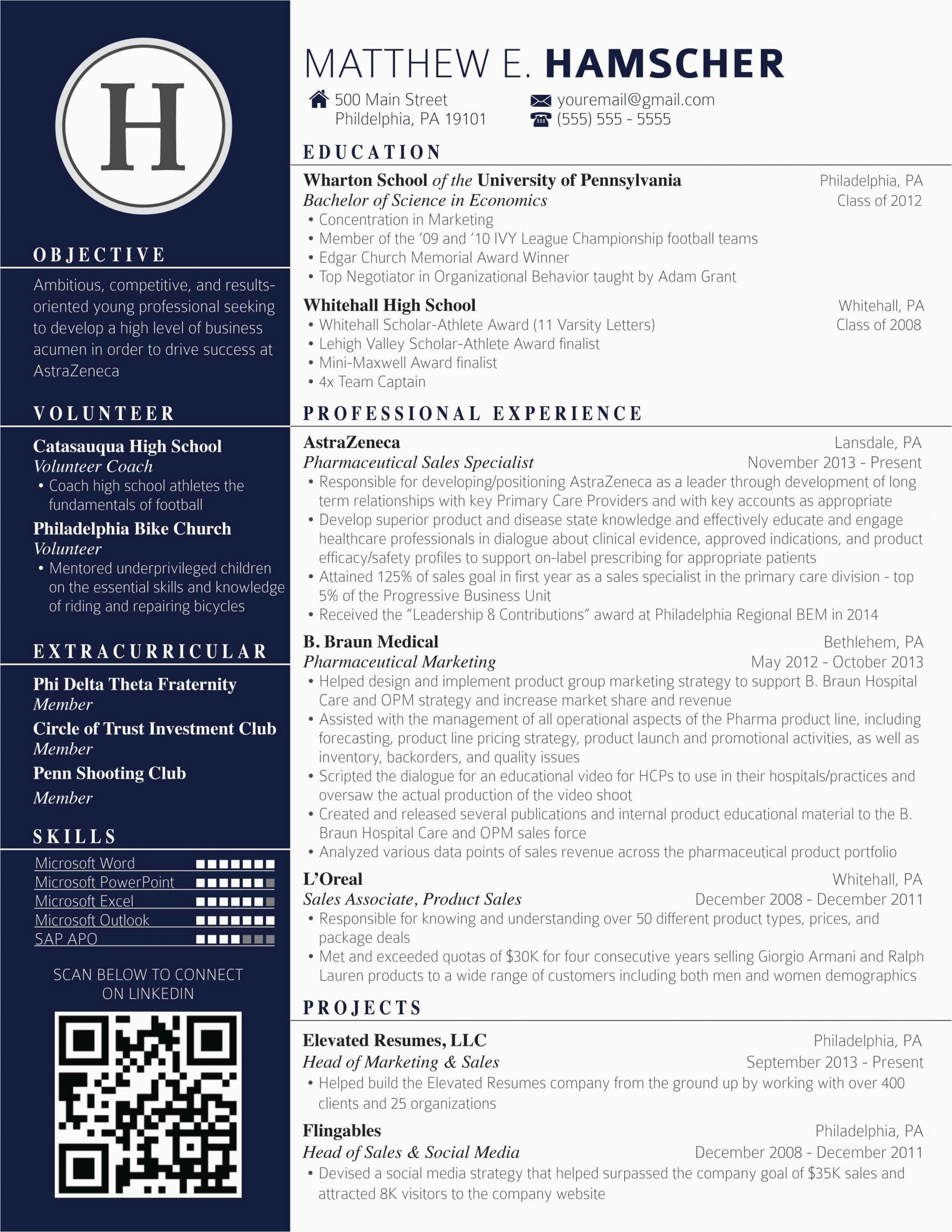 Resume with Quotes On Side Template Creative Resumes From