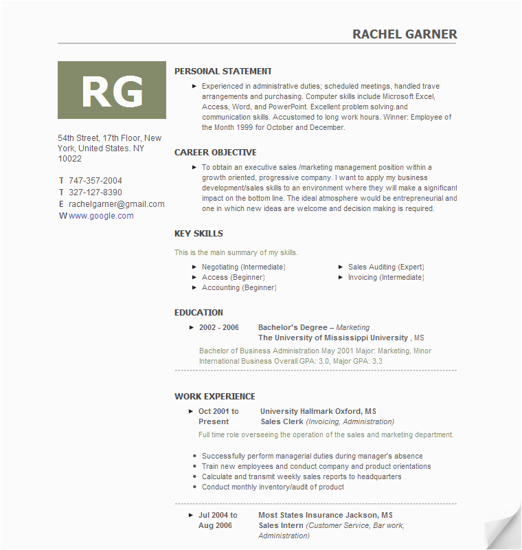 resumes template with quotes