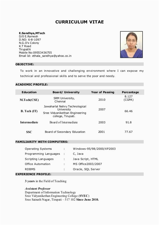 Should I Use A Template for My Resume My Resume