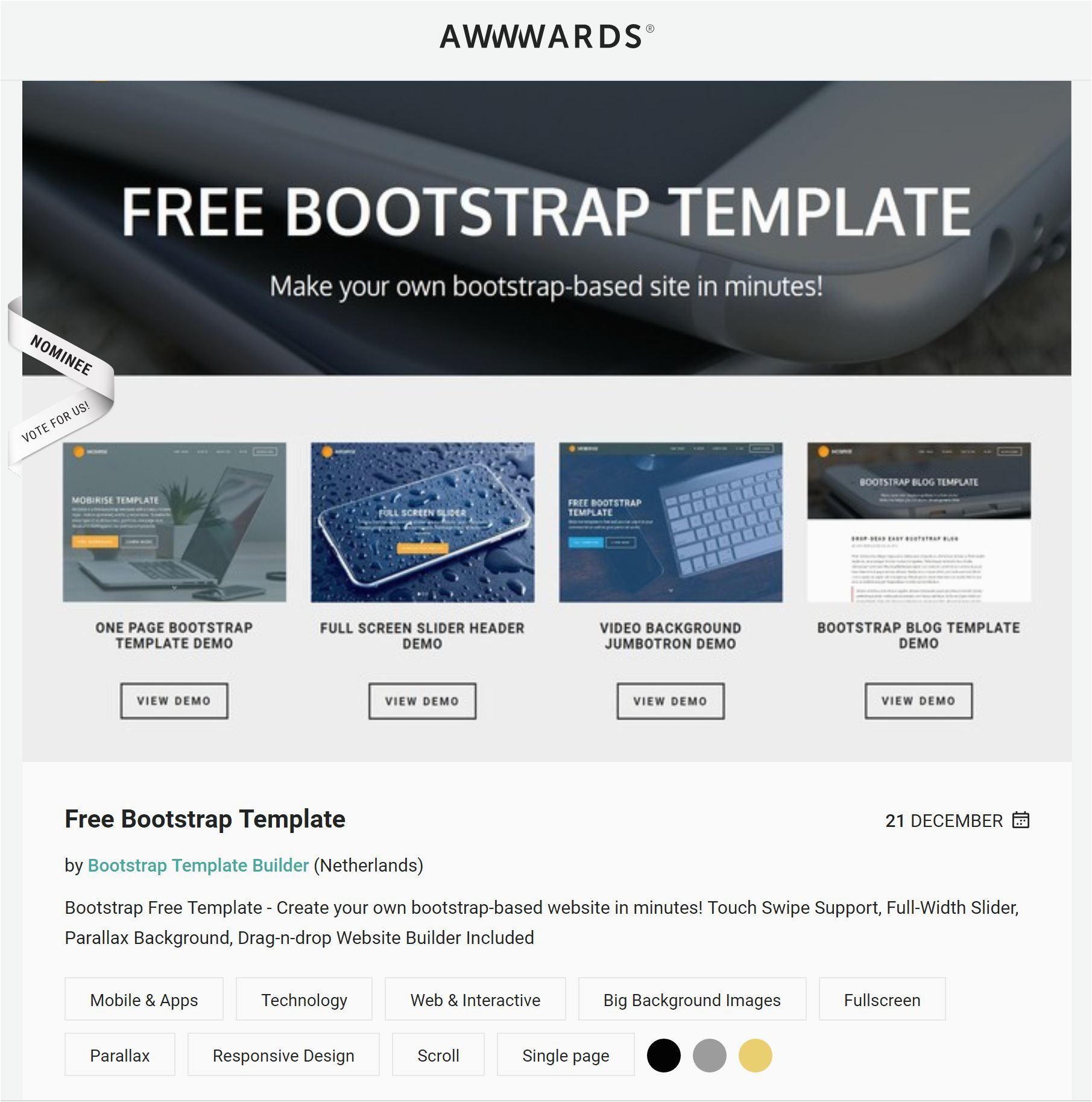 33 brand new free bootstrap templates 2016 83