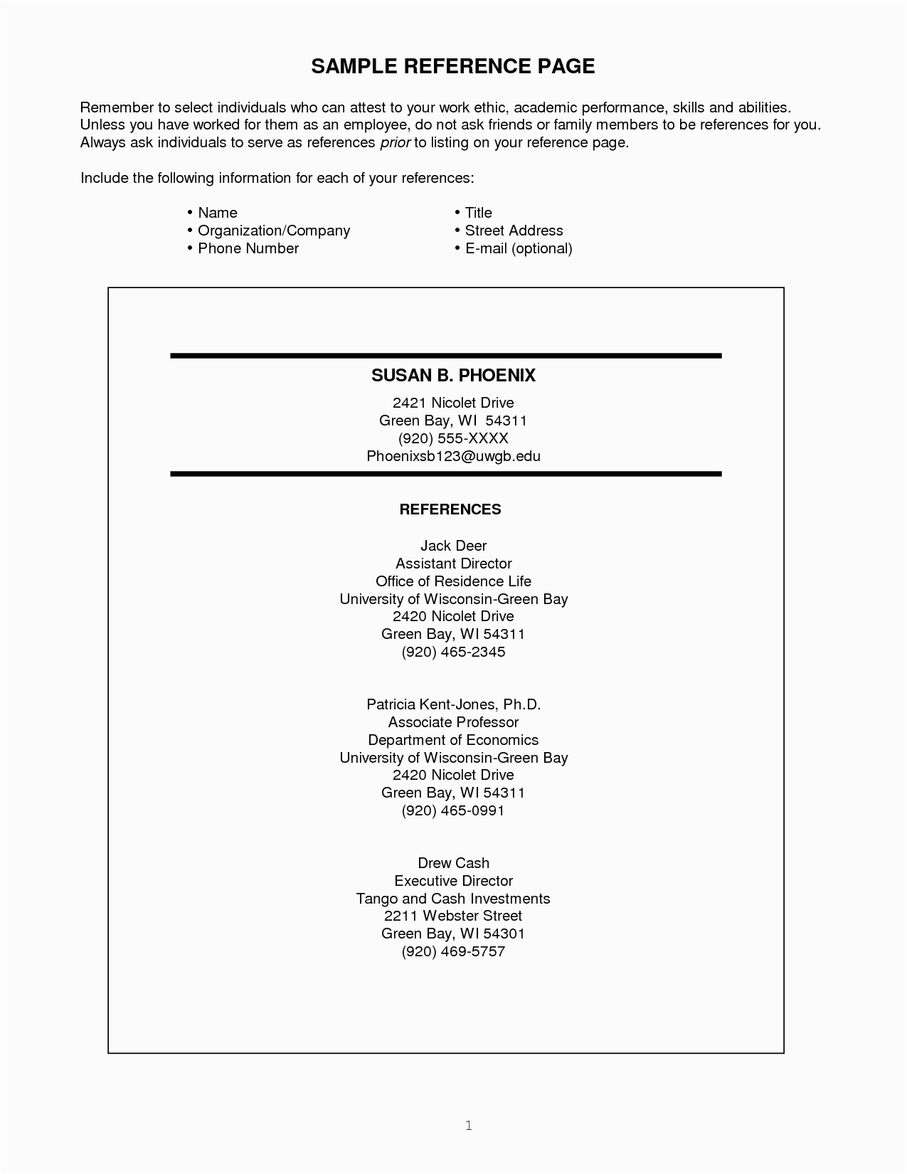 resume reference page 3191