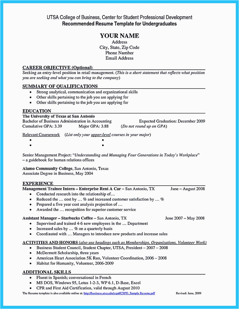 Sample College Student Resumes for Research Postition Best Current College Student Resume with No Experience