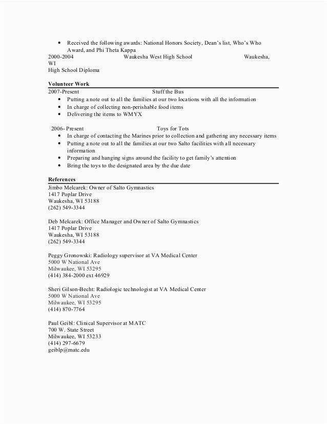 National Technical Honor society Resume Sample Resume Rad Job